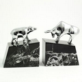 Marble Bookends - Stock Market